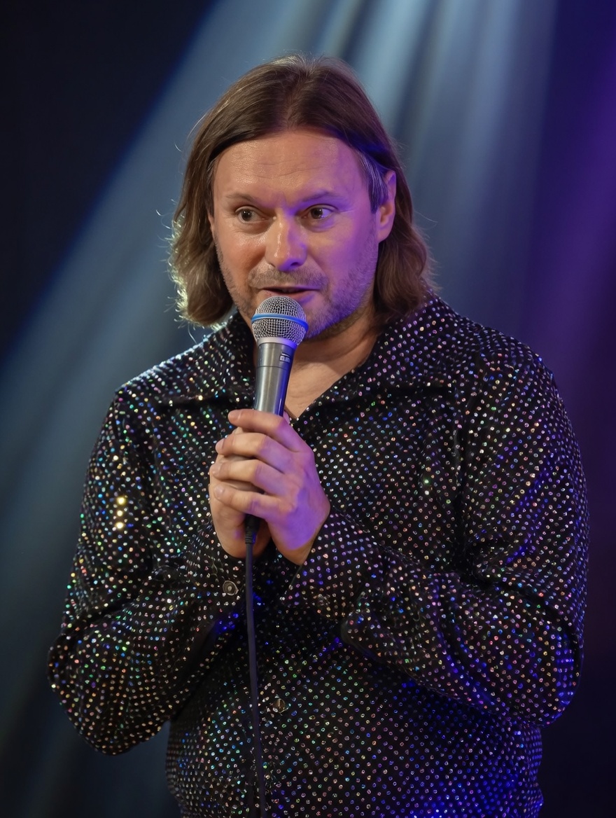 Sänger mit Leidenschaft